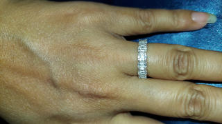 Ferkos Fine Jewelry 14K Emerald Illusion Diamond Wedding Band Review