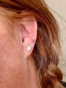 Ferkos Fine Jewelry 14K Gold Diamond Bar Stud Earrings Review