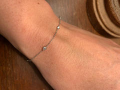 Ferkos Fine Jewelry 14k Diamond by The Yard Solitaire Bracelet Review