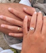Ferkos Fine Jewelry 14k Classic Dome 4MM Unisex Wedding Ring Review