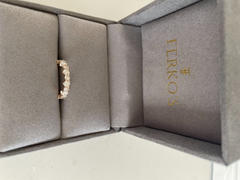 Ferkos Fine Jewelry 14k Round Diamond Unique Wedding Ring Review