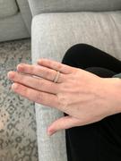 Ferkos Fine Jewelry 14k Triple Row Diamond Wedding Ring Review