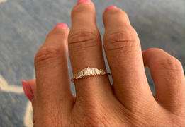 Ferkos Fine Jewelry 14K Baguette Diamond Tiara Ring Review