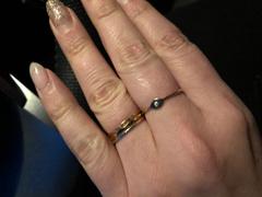 Ferkos Fine Jewelry 14K Gold Evil Eye Diamond Ring Review