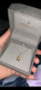 Ferkos Fine Jewelry 14K Gold Diamond Tag Initial Necklace Review