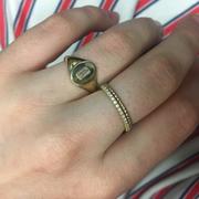 Ferkos Fine Jewelry 14K Gold Baguette Diamond Signet Ring Review