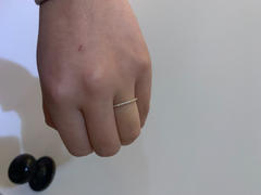 Ferkos Fine Jewelry 14K Gold Half Eternity Micro Pave Diamond Ring Review