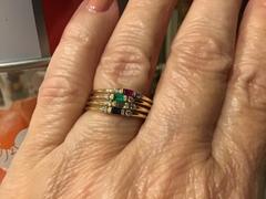 Ferkos Fine Jewelry 14k Gold Baguette and Round Diamond Ring Review