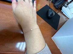 Ferkos Fine Jewelry 14k Gold Bezel Setting Diamond Solitaire Bracelet 0.05ctw Review