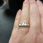 Ferkos Fine Jewelry 14K Gold 1.5MM Full Eternity Diamond Ring Review