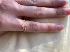 Ferkos Fine Jewelry 14K Gold Diamond Chevron Ring Review