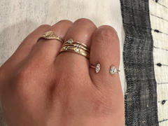 Ferkos Fine Jewelry 14K Gold Diamond Baguette Cuff Ring Review