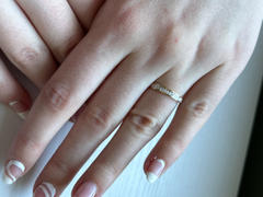Ferkos Fine Jewelry 14k 3MM Baguette Diamond Channel Setting Ring Review