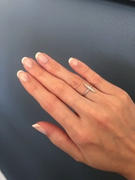 Ferkos Fine Jewelry 14K Gold Elongated Micro Pave Diamond Ring Review