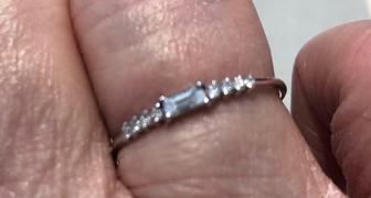Ferkos Fine Jewelry 14K Gold Baguette & Round Diamond Engagement Ring Review