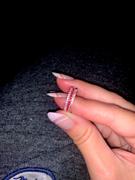 Ferkos Fine Jewelry 14k Half Eternity Pink Sapphire Ring Review