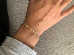 Ferkos Fine Jewelry 14k 3.5 MM Mariner Chain Link Bracelet Review