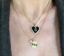 Ferkos Fine Jewelry 14K Emerald and Diamond Medallion Necklace Review