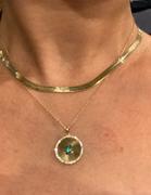Ferkos Fine Jewelry 14K Emerald and Diamond Medallion Necklace Review