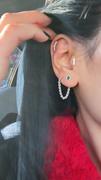 Ferkos Fine Jewelry 14k Curved Diamond Cluster Helix Piercing Review