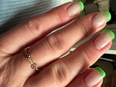 Ferkos Fine Jewelry Full Eternity Clover Ruby and Diamond Ring in 14k Gold Review