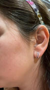 Ferkos Fine Jewelry 14k Ruby and Round Diamond Hoop Earrings Review