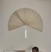 Chicnchill Vietnam Large Decorative Rustic Bamboo Woven Fan Headboard Wall Decor (Ivory) Review