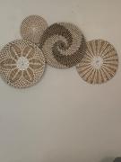 Chicnchill Seagrass Wall Hanging Wall Basket Wall Art Set of 4 Review