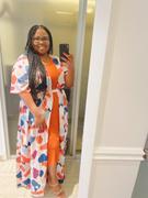 J. Brooks Boutique Talan Abstract Kimono Duster Review