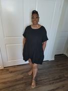 J. Brooks Boutique Kristi Mini Tiered Ruffled Dress - Black Review