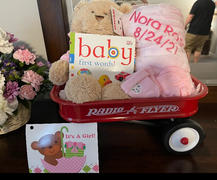 Stork Baby Gift Baskets It's A Girl Baby Wagon Gift Set - SKU: BBC188 Review