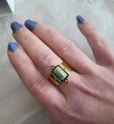 Meideya Jewelry Royal Knight Ring - Amazonite-Preorder Review