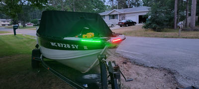 Green Blob Outdoors Red & Green Navigation Boat Light Strips, Marine, for Bass, Pontoon, Jon Boats Review