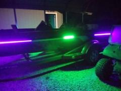 Green Blob Outdoors Pimp My Fishin Boat UV Bass Boat LED Light kit for Night Fishing Review