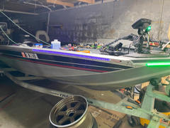 Green Blob Outdoors Pimp My Fishin Boat UV Bass Boat LED Light kit for Night Fishing Review