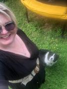 Harlow True Love Elasticised Wooden Buckle Belt - Black & Sand Review