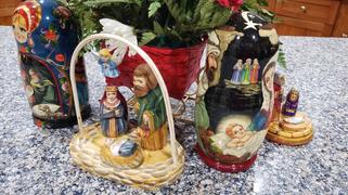 BestPysanky.com Russian Wooden Hand Carved Nativity Scene Figurines 6.4 Inches Review
