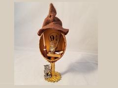 BestPysanky.com Rough Surface Tree Trunk Metal Egg Stand Review