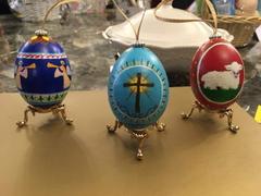 BestPysanky.com Low Profile Gold Tone Metal Egg Stand Holder Review