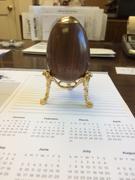 BestPysanky.com Letter W Gold Tone Metal Egg Stand Holder Review