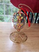 BestPysanky.com Brass Hook Metal Holder Ornament Stand 6.5 Inches Review