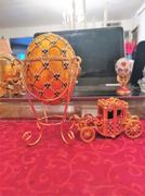 BestPysanky.com 1897 Coronation Royal Imperial Metal Easter Egg 7 Inches Review