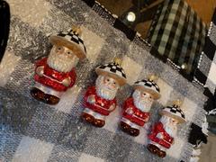 BestPysanky.com Santa in the Mushroom Hat Glass Christmas Ornament Review