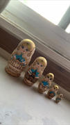 BestPysanky.com 5 Pieces City of Berlin, Germany Woodburning Matryoshka Russian Wooden Nesting Dolls Review