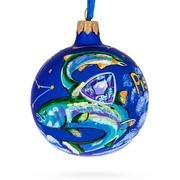 BestPysanky.com Pisces Astrological Zodiac Horoscope Sign Glass Ball Christmas Ornament Review