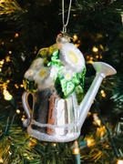 BestPysanky.com Watering Can with Flowers Glass Christmas Ornament Review