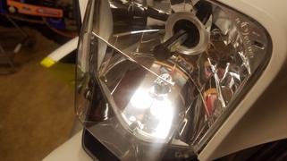 KTM Twins Cyclops LED Headlight Bulb Husqvarna 701 Review