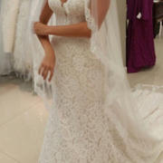 ieie Bridal Eye Lash Lace Trim Edge Cathedral Length Wedding Veil VG1005 Review