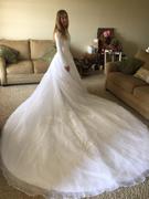 ieie Bridal Modest Lace Ball Gown Wedding Dress DESTINY Review