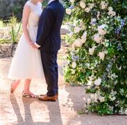 ieie Bridal Short Retro Tea Length Lace Wedding Dress | Bree Review